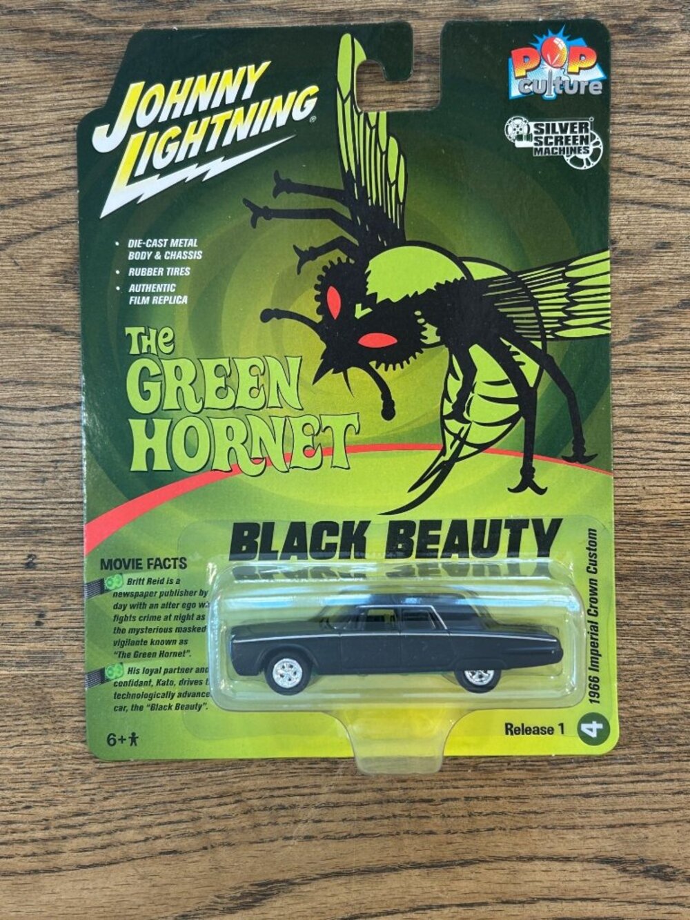 The Green Hornet Black Beauty 1966 Imperial Crown Custom Die-Cast Car By Johnny